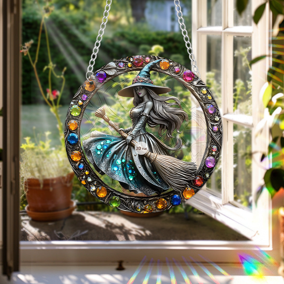 Halloween Witch Costume Hanging Decorations