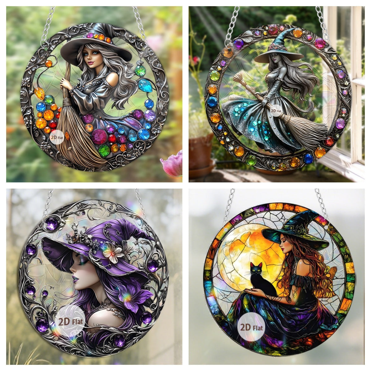Halloween Witch Costume Hanging Decorations